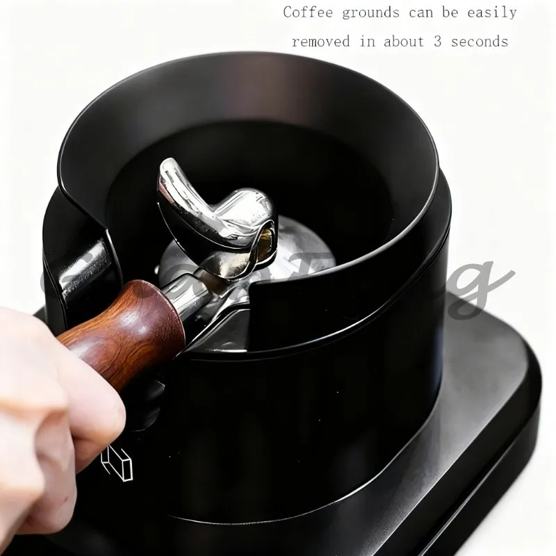 220V Fully Automatic Rotary Brush Cleaning Machine, Electric Cleaner Tool for Bar Coffee Shop Barista Workstation