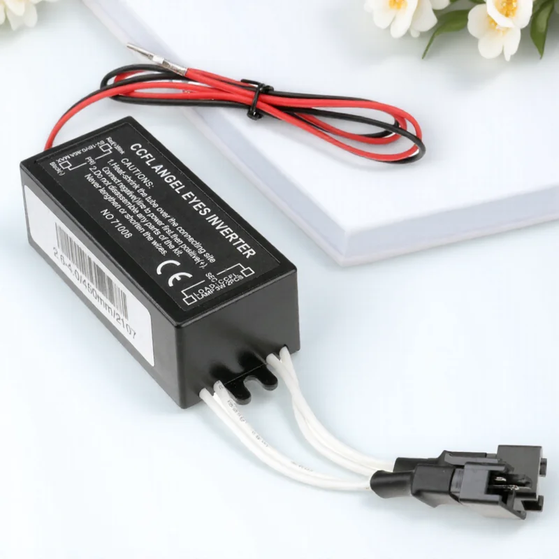 

12V Replacement For Ccfl Angel Eyes Rings Over Temperature Protection Overload Protected Sealed With 2 Outputs Ccfl Ring