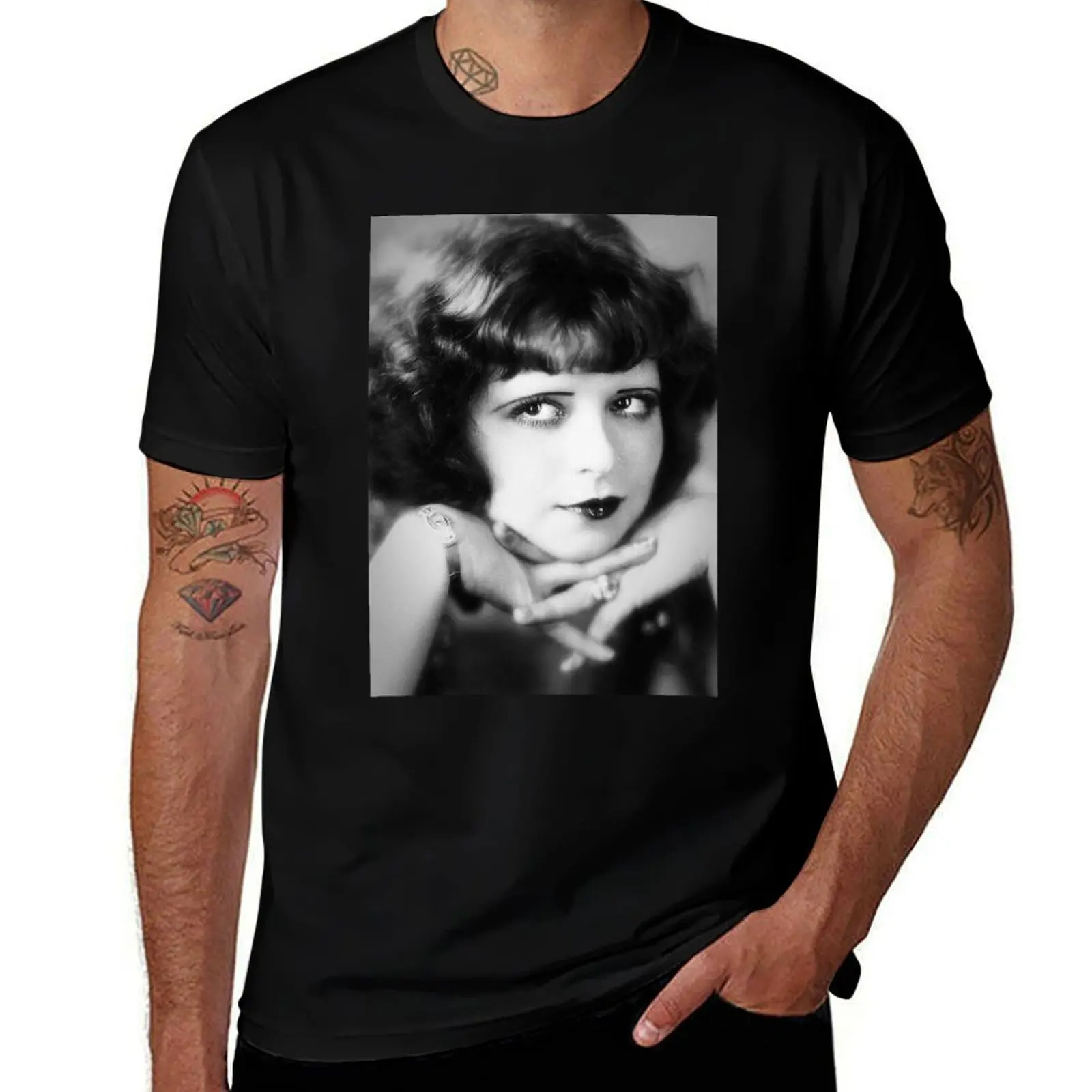 

CLARA BOW  T-Shirt Athletic Fit Sports Short Sleeve Top