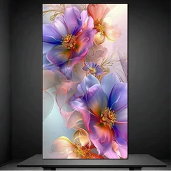 New Diamond Painting Art DIY Abstract Flowers Diamond Mosaic Kit 5D Square Round Rhinestone Cross Stitch 2026 Home Decor