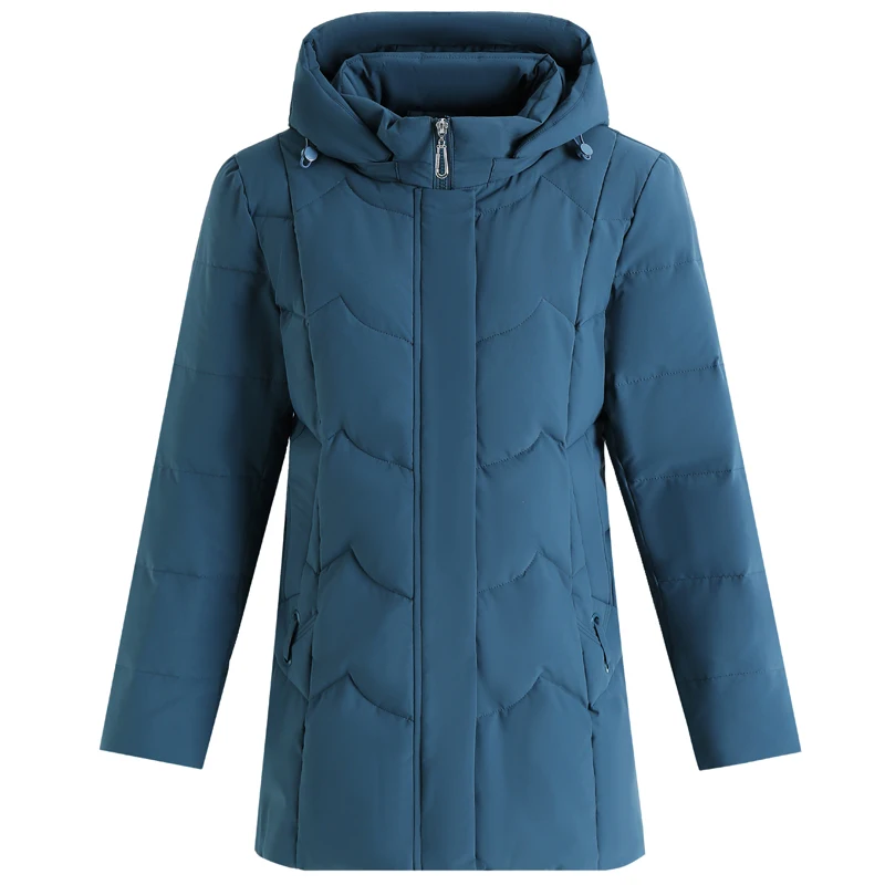 Doudoune 90% en Duvet de Canard Blanc pour Femme, Parkas d'Hiver de Haute Qualité, Nouvelle Collection 2023