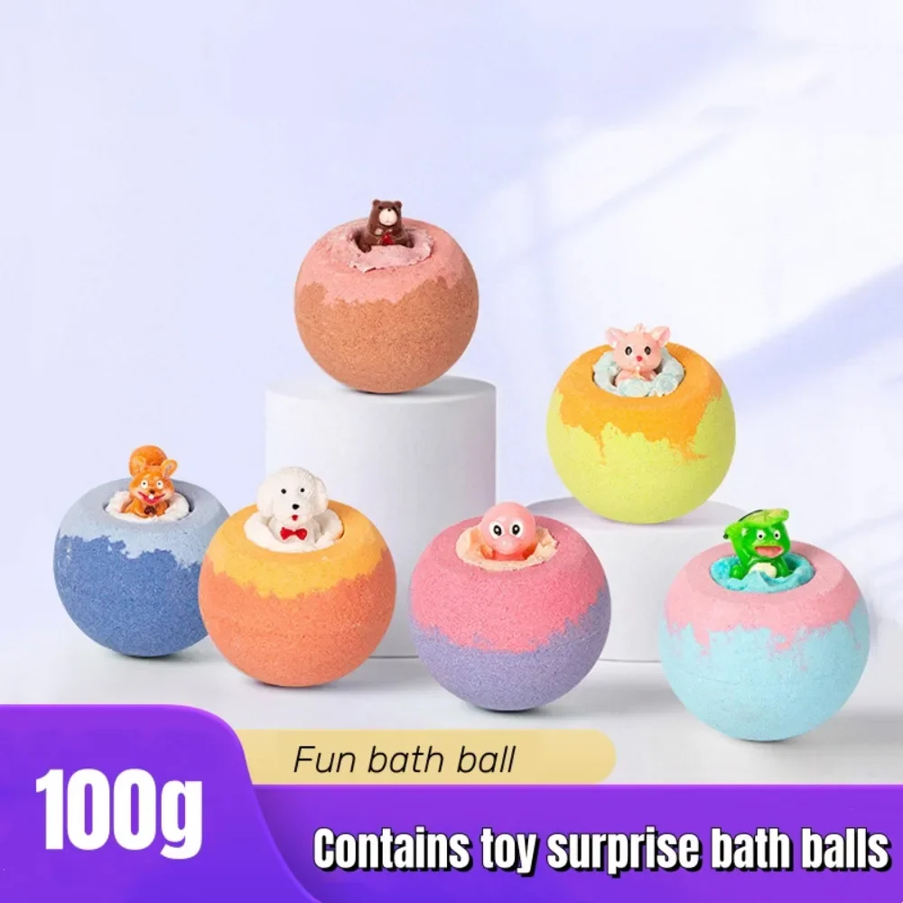 Exploding Sea Salt Bath Ball Toy Bath Salt Ball Fun Fruity Bubble Bath Ball Essential Oil Bath Ball Bubble Pop Adult Bath Ball