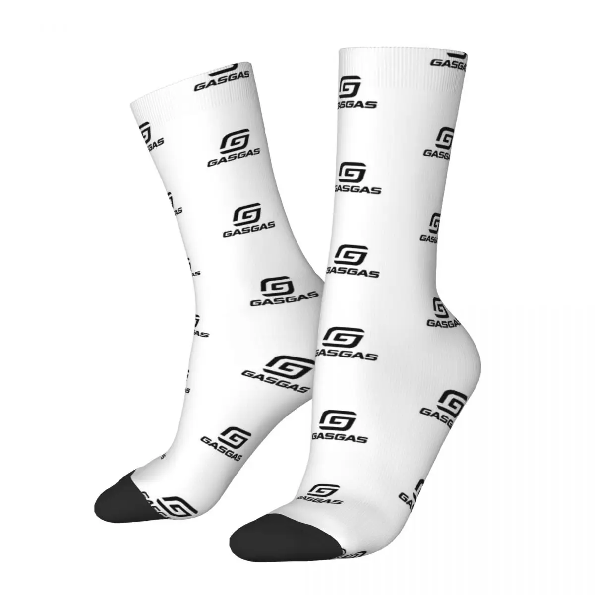 Best Classic Black Logo Gasgas Socks Sports 3D Print Boy Girls Mid-calf Sock