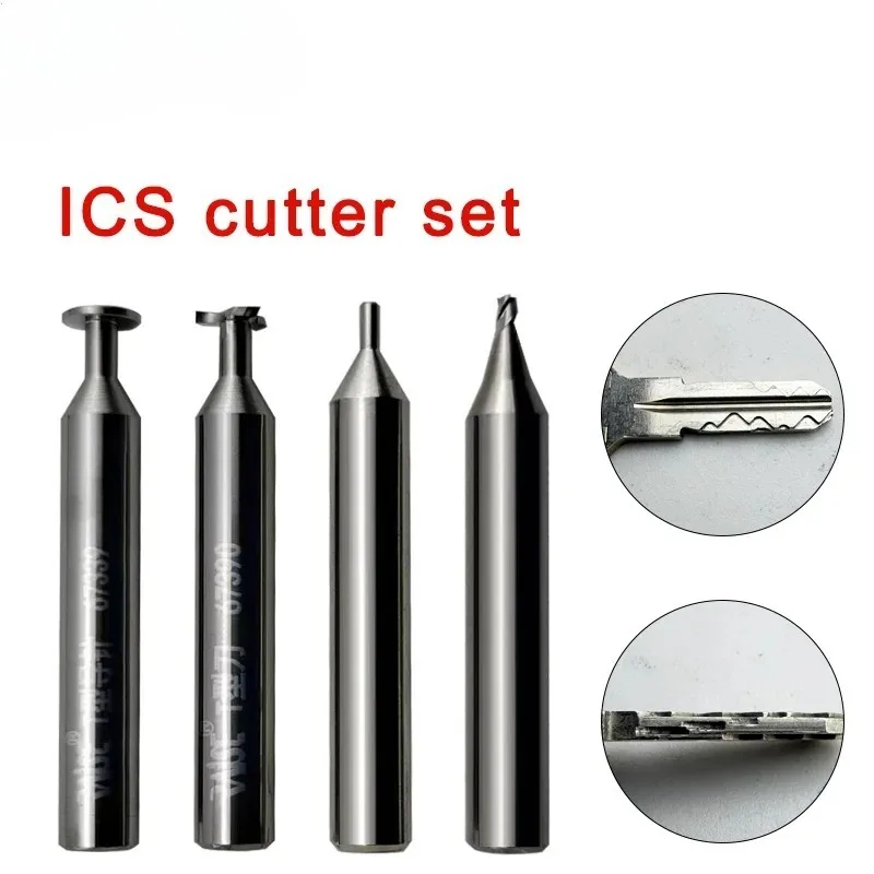 EVVA ICS Cutter Compatible with EVVA ICS Key Blank on Manual Key Machines