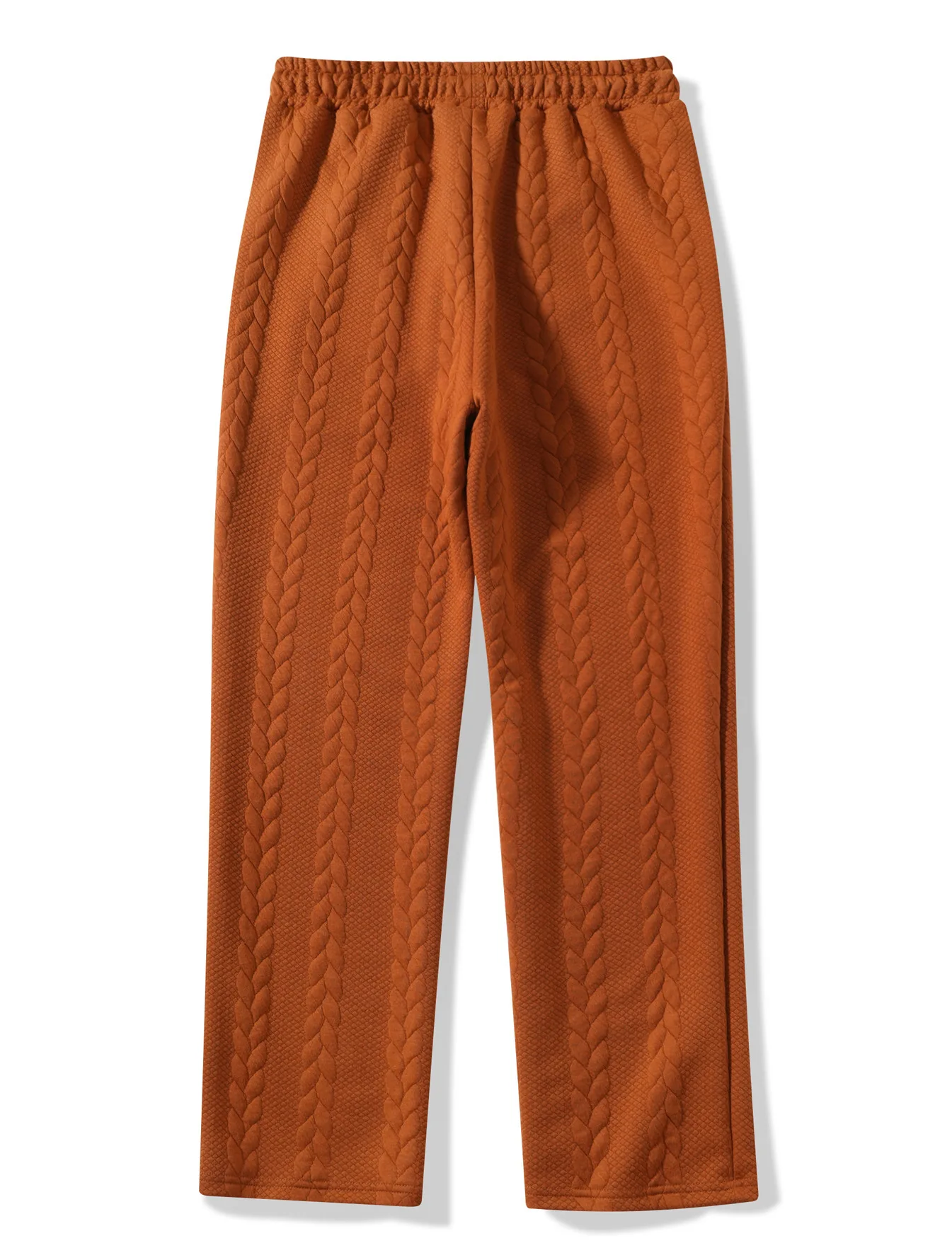 Herren Zweiteiliges Set aus Jacquard-Stoff: Kapuzenpullover mit Kordelzug und Weite Hose, Weiche Freizeitkleidung für Zuhause, Vielseitige Alltagskleidung für Männer – Detail 28