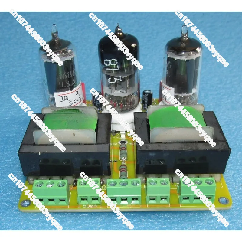 FOR 2W*2 6N1 push 5686 tube single-ended class A stereo power amplifier board, the sound is soft, warm, soft and balanced