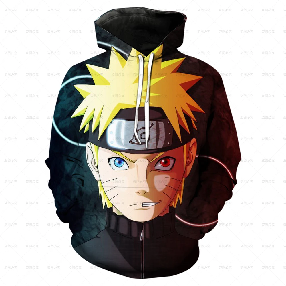 

2025 New Children Naruto Uchiha Sasuke Akatsuki Anime Costume Hoodie Role Play Sweatshirt Boys' Top Children's Clothing