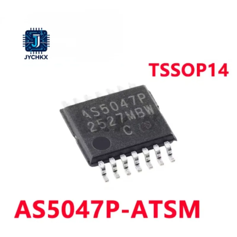2-5/PCS New AS5047P-ATSM AS5047P TSSOP14 Original Magnetic rotating position sensor chip In Stock