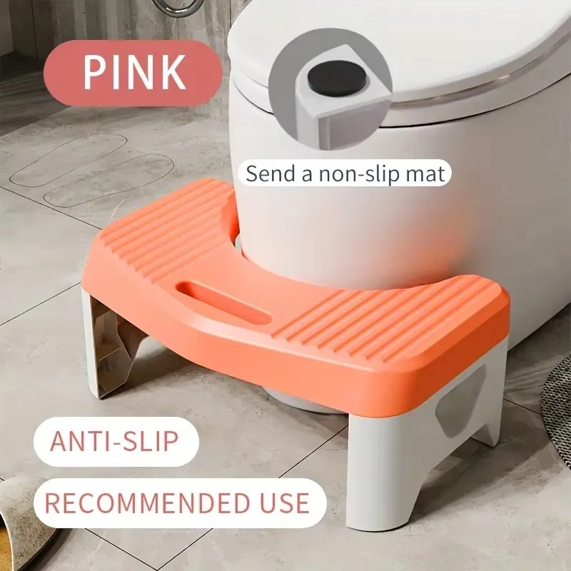Verstellbarer Toilettenhocker für bequeme Unterstützung im Badezimmer, ideal für Erwachsene, Kinder und Schwangere – Detail 14