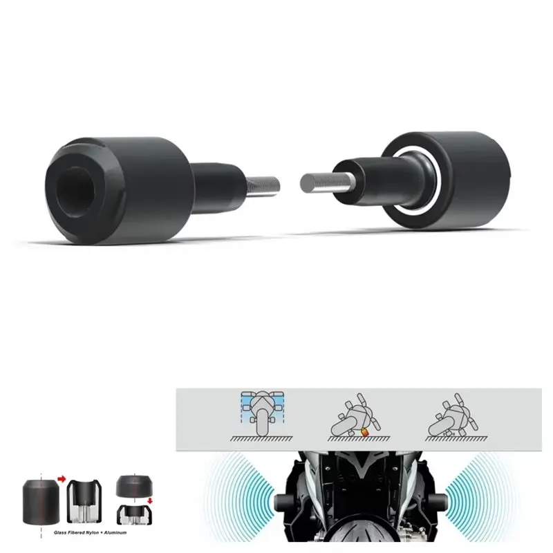 A11M-Crash Protection Bobbins Falling Protection Frame Slider For YZF R7 2022-2024 Tracer 7/GT 2021-2024 Motorcycles