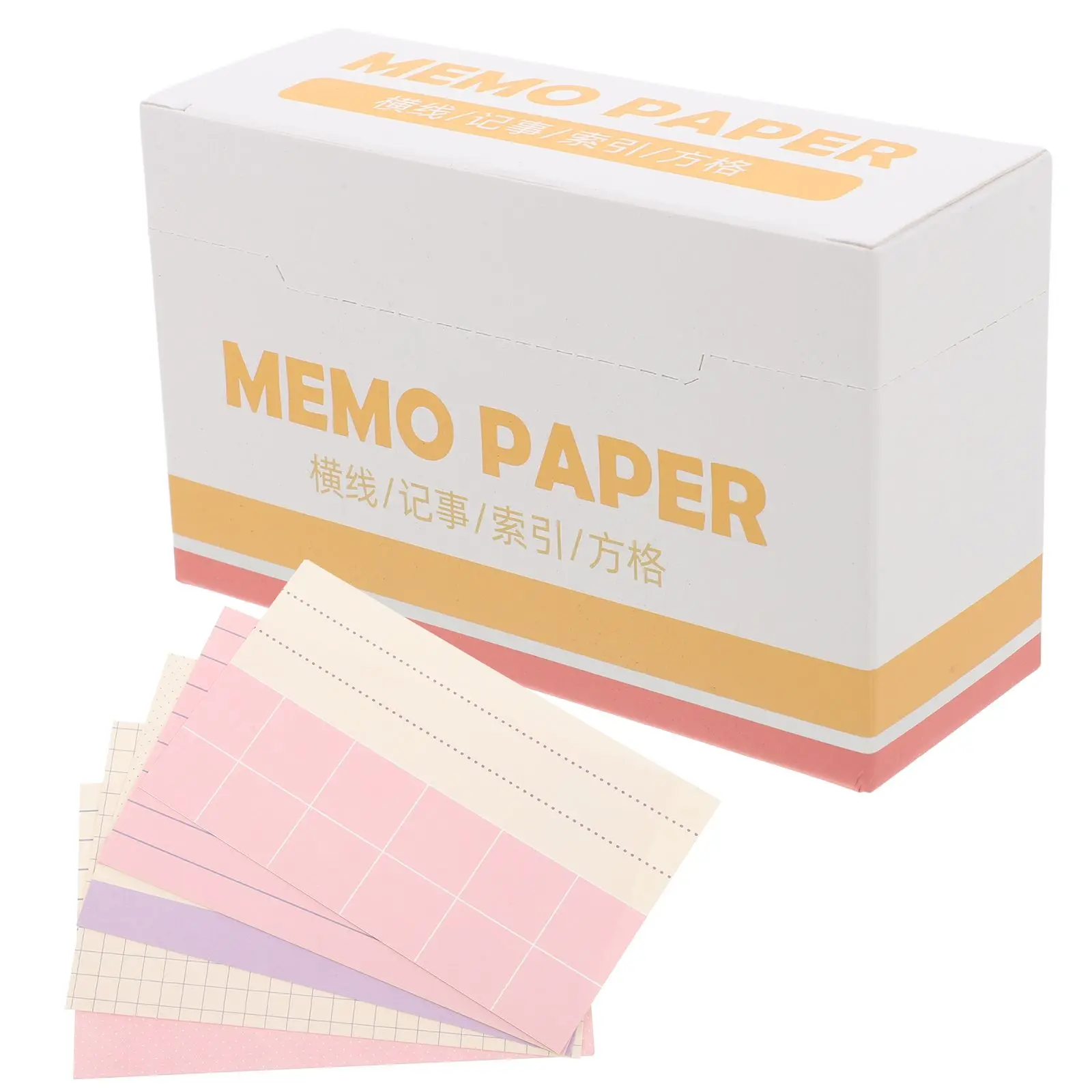 180 Sheets Index Cards Blank Notes Daily Planner Undated Paper Notepad Study Aids Memory Tools Desk Accessories