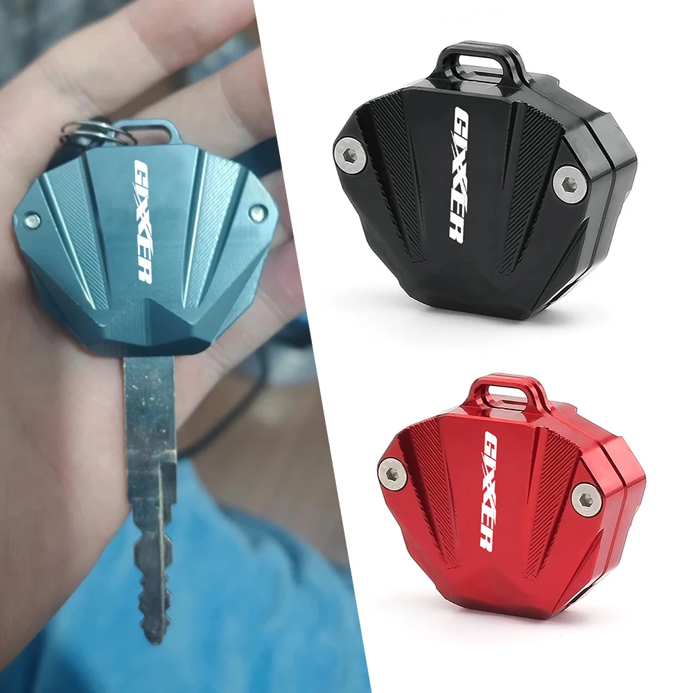 

For Suzuki Gixxer 250 Sf150 Sf125 SF 150 125 155 GSXS 150 125 2018-2025 Motorcycle Parts CNC Key Case Cover Keychain Decoration