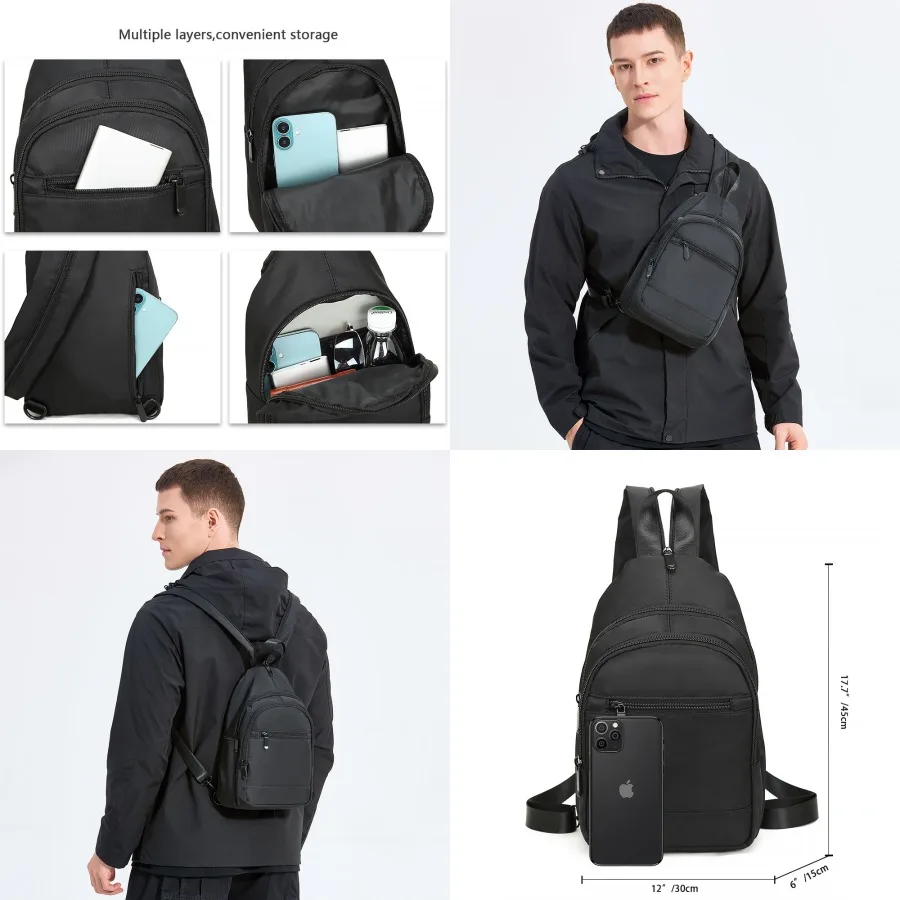 

【Новый стиль】Многофункциональный мужской мини-рюкзак двойного назначения, рюкзак для ручной клади, повседневная дорожная сумка, водонепроницаемая и легкая сумка для путешествий.