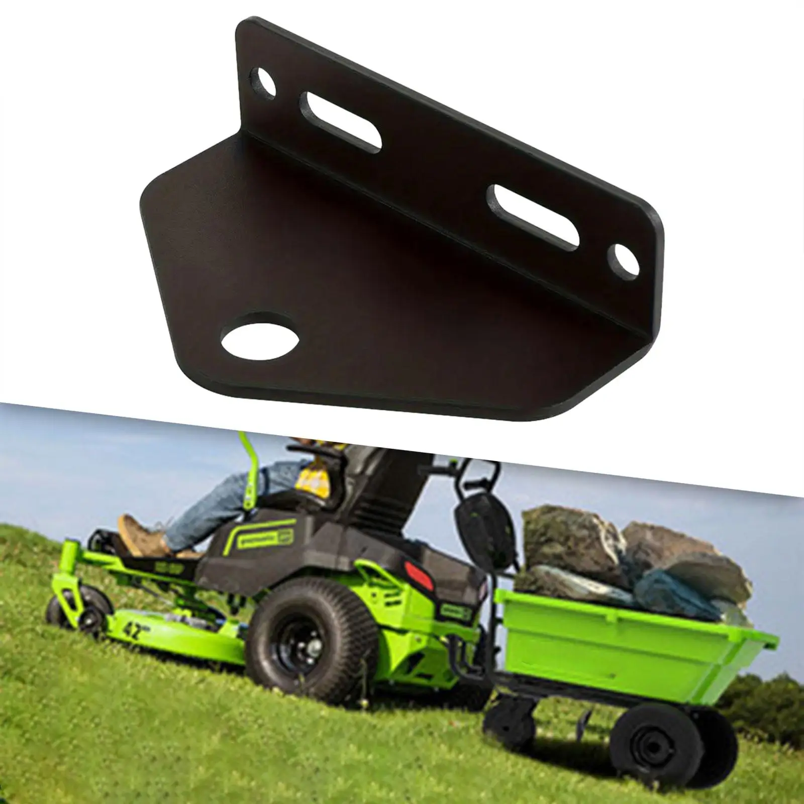 

Zero Turning Mower Trailer Hitch Universal Steel for Professional