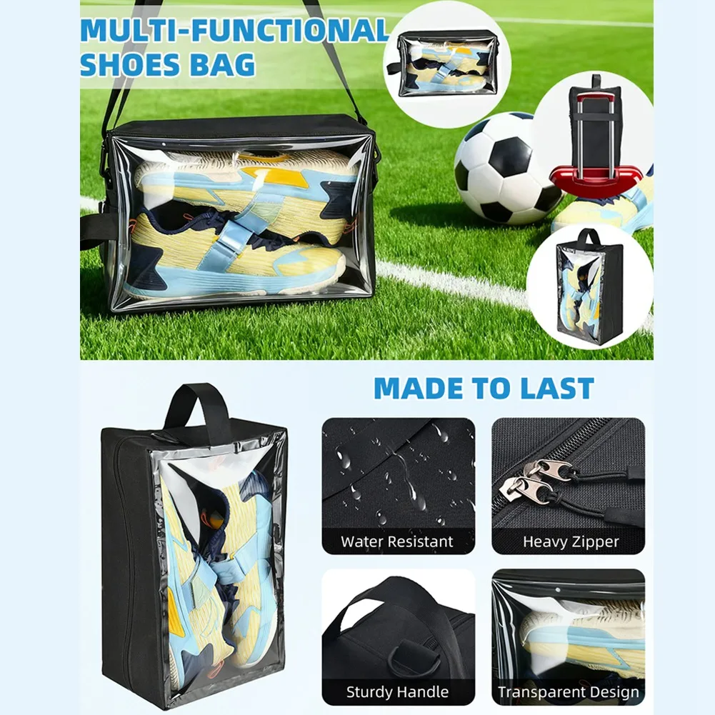 Big Discount Soccer Cleats Bag Soccer Shoe Bags with Shoulder Strap, Water-Resistant & Odor-Control Sports Travel Gear Organizer