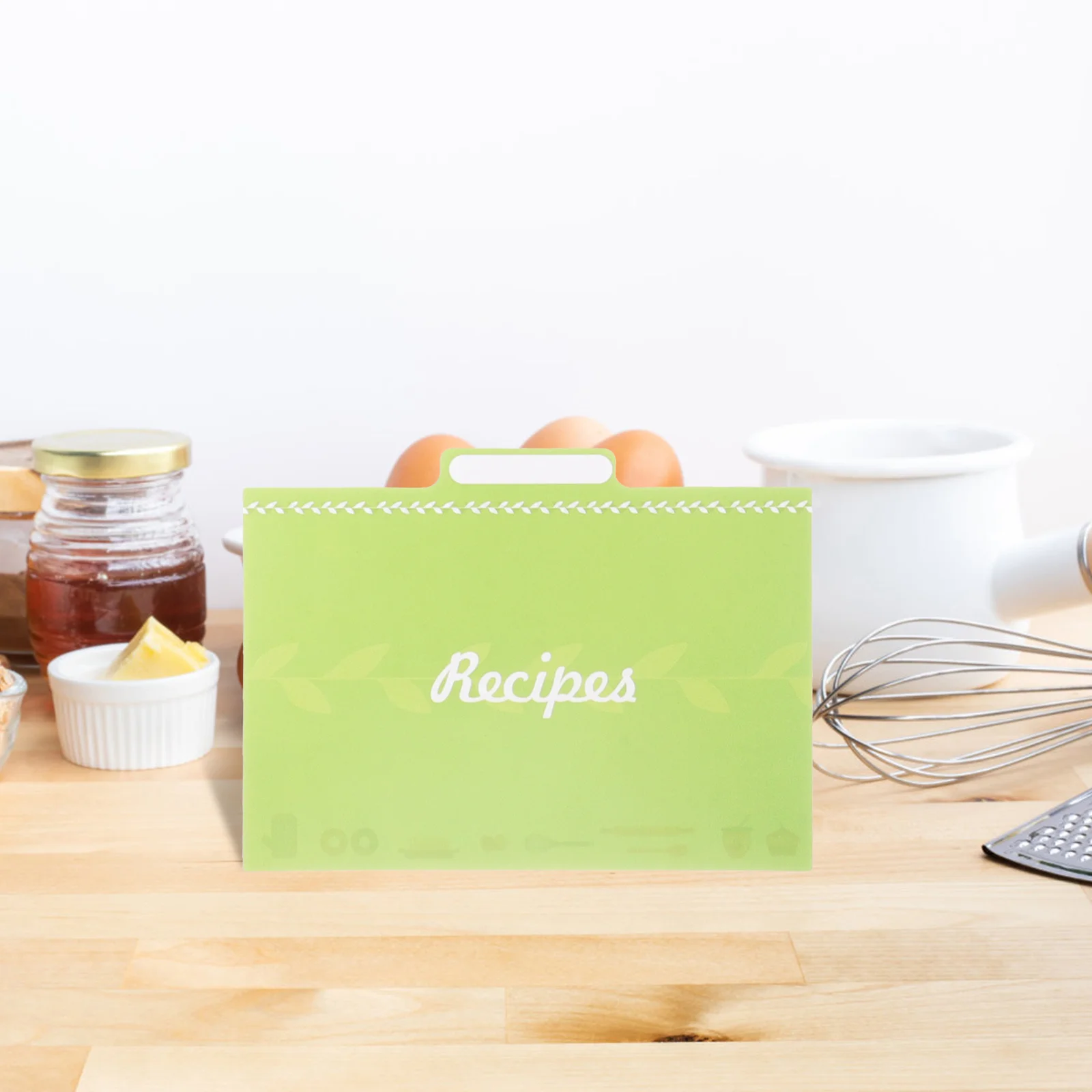 25pcs Household Recipe Cards Blank Multi-Use Kitchen Supplies Decorative Recipe Card Sheets Cooking Note Cards For Food Diy