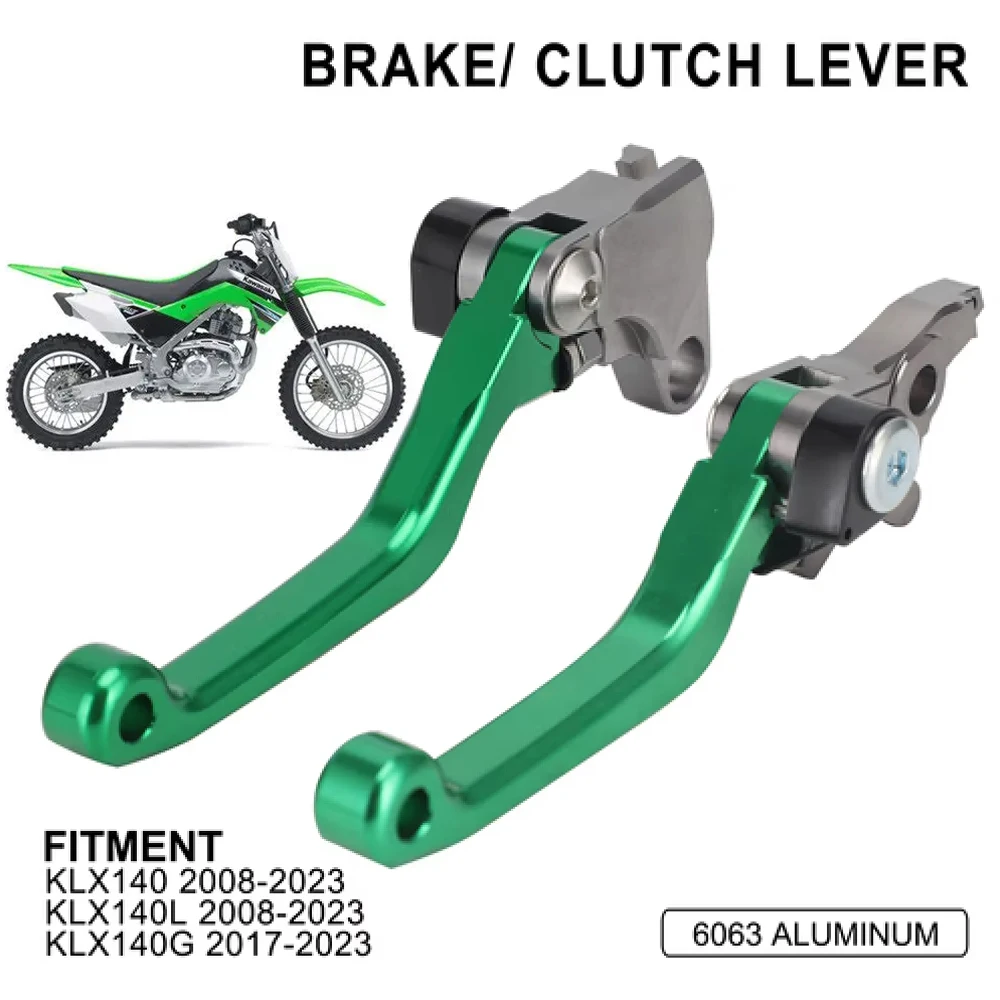 Motorrad Zubehör Bremse Kupplung Hebel Für KAWASAKI KLX140 KLX 140L 2008-2023 KLX140G 2017-2023 off-Road Dirt Pit Bike