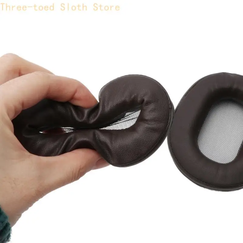 MDR-1R MK2에 대한 Earmuff 쿠션 1RBT 1RBT 1ADAC MDR-1A 1ABT 단백질 소프트 가죽 E74A