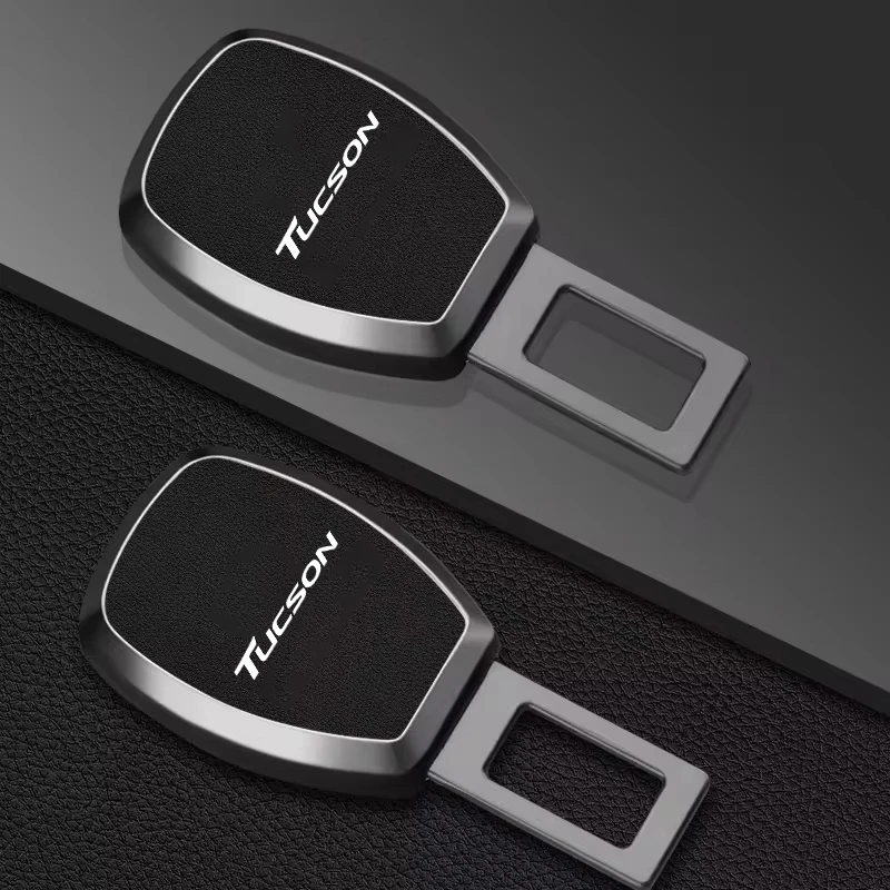 Car Seat Belt Clip Extension Plug Safety Seat Lock Buckle for Hyundai Tucson N NLINE Badge IX30 IX45 Accent Kona Elantra Sonata