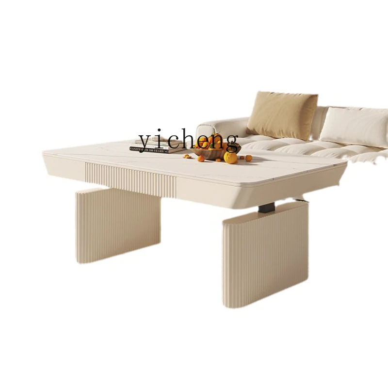 

Xl Multi-Functional Electric Lifting Coffee Table Dual-Use Integrated Small Apartment Coffee Table