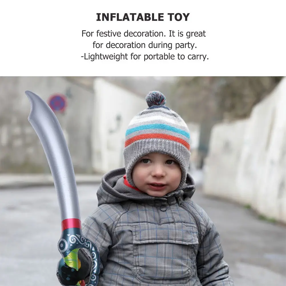 

Набор из 12 надувных пиратских ножей из ПВХ премиум-класса: безопасные, легкие, для Хэллоуина, косплея, фестивалей, ролевых игр, сценических выступлений