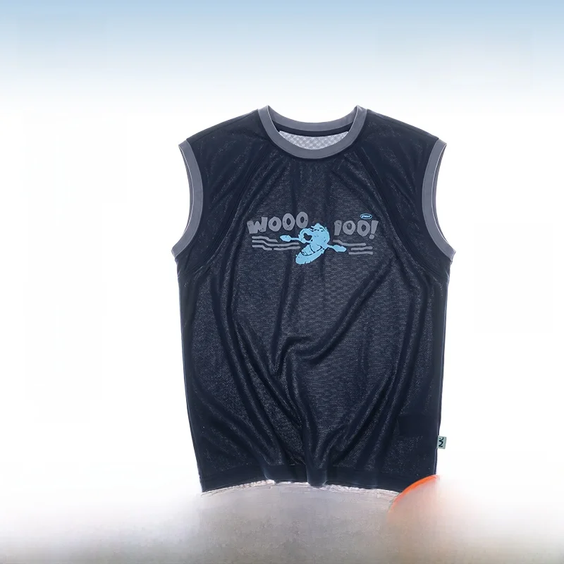 

Mipo Summer Children's Vest Quick Dry Sleeveless T-Shirt Lightweight Breathable Moisture Wicking Outdoor Sports Clothes for B...