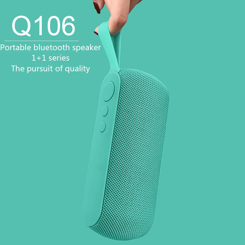 

Q106 мобильный телефон Беспроводная bluetooth-колонка, карта сабвуфера для компьютера, портативная беспроводная сетевая мини-аудиосистема