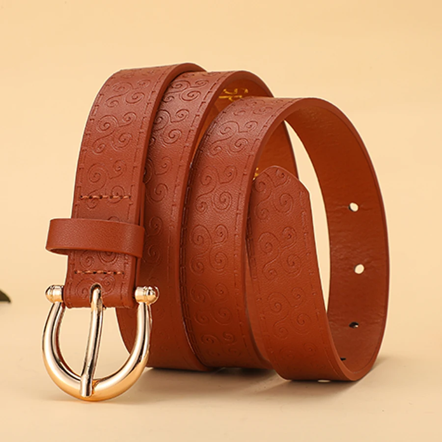 New Stylish Slim Waist Belt For Women, PU Material - Simple Casual Versatile Elegant Solid Color Belt，Perfect For Jeans, Dresses