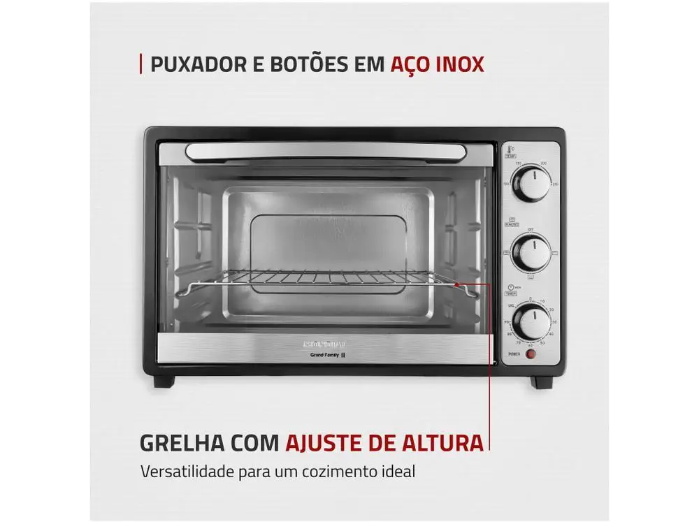 فرن كهربائي بمنضدة أحادية مع مؤقت ، من من من من نوع مونديال