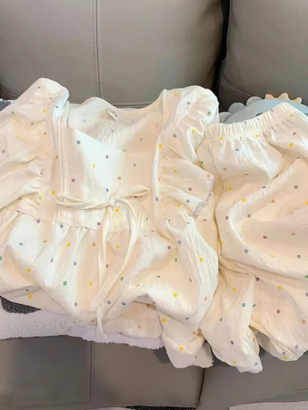 

plus Size Spwear Set for Women Casual ort Sve orts Home Clothes Princ Sle Polyester Fiber V-Ne Two-Piece Suit