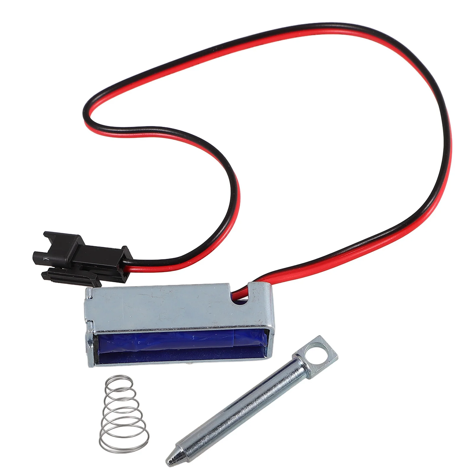 الملف الكهرومغناطيسي 12 فولت الملف اللولبي الخطي لآلات البيع صناديق البريد خزائن سحب دفع نوع الإطار الملف اللولبي #3