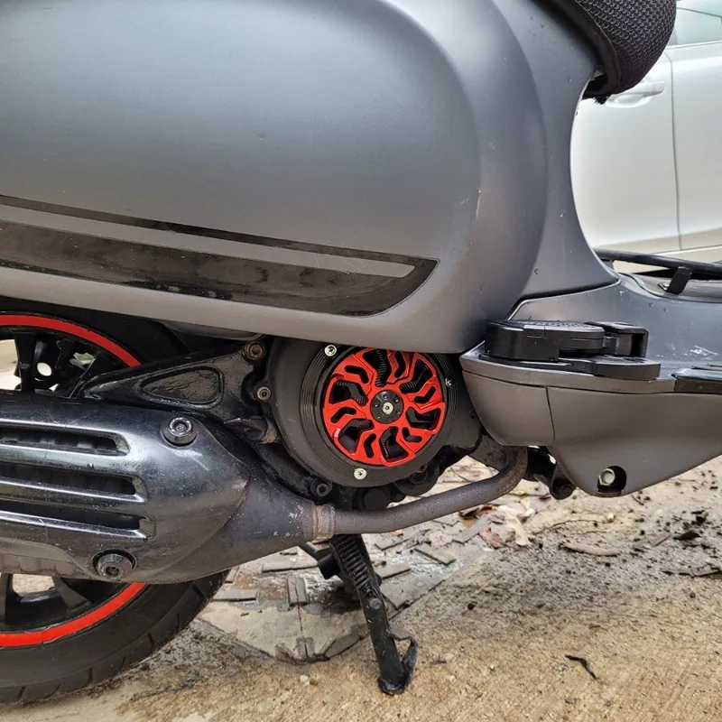 Suitable for Piaggio Spring Sprint 150 VESPA Fan Cover Heat Dissipation Cover Protective Cover Rotary Blade