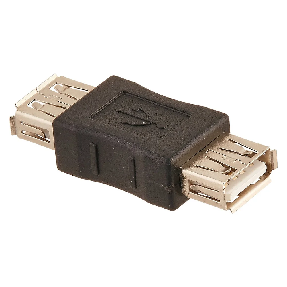 

USB Transducer Female Adapter 44x17x1cm Black PVC Plug for Data Sync Fast Charging Extension Cord Converter Type A Port