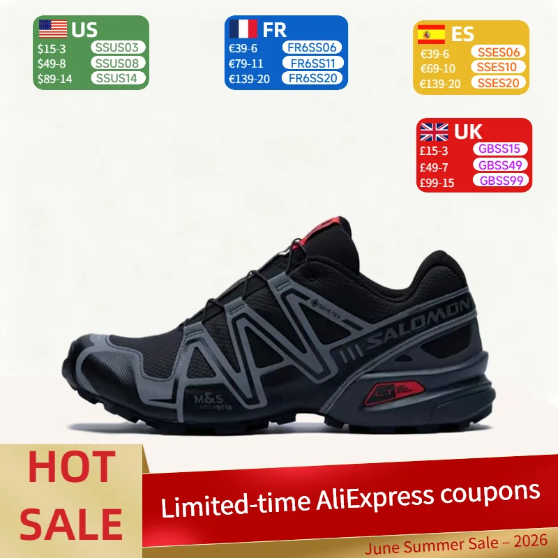 Salomon ACS Pro: Stylish Look with Great Grip    Low-top running shoes for everyday urban wearunisex, Black and Blue  477317