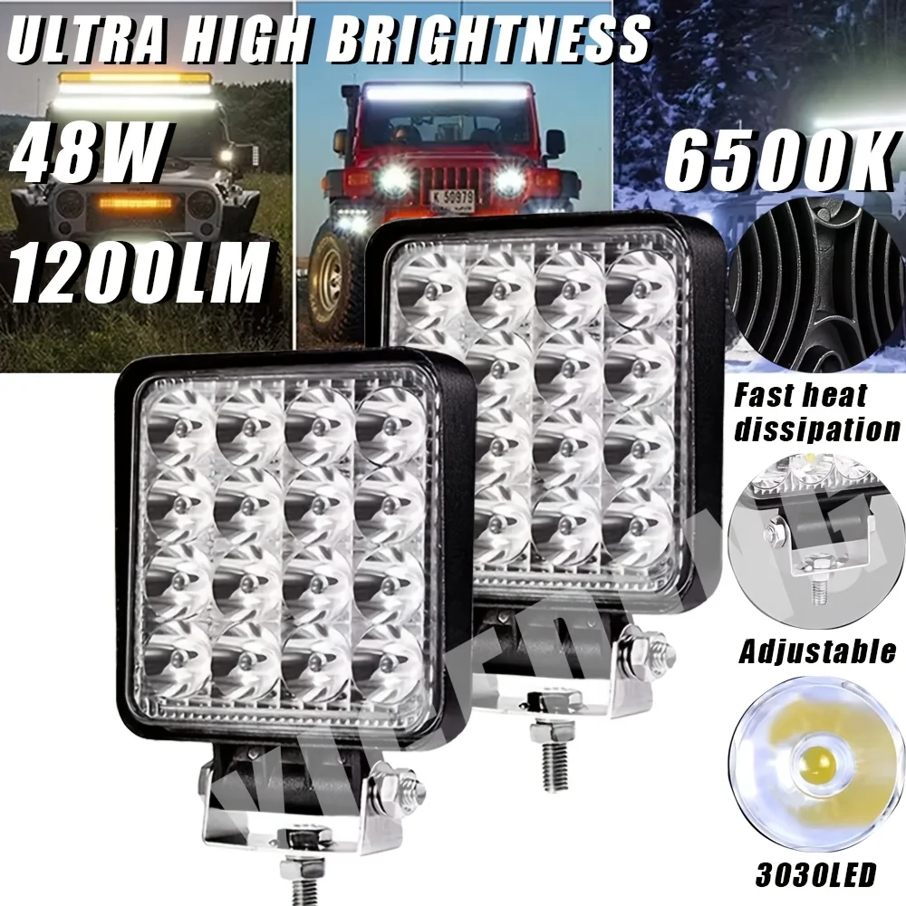 2/4Pcs Mini Led Wor…