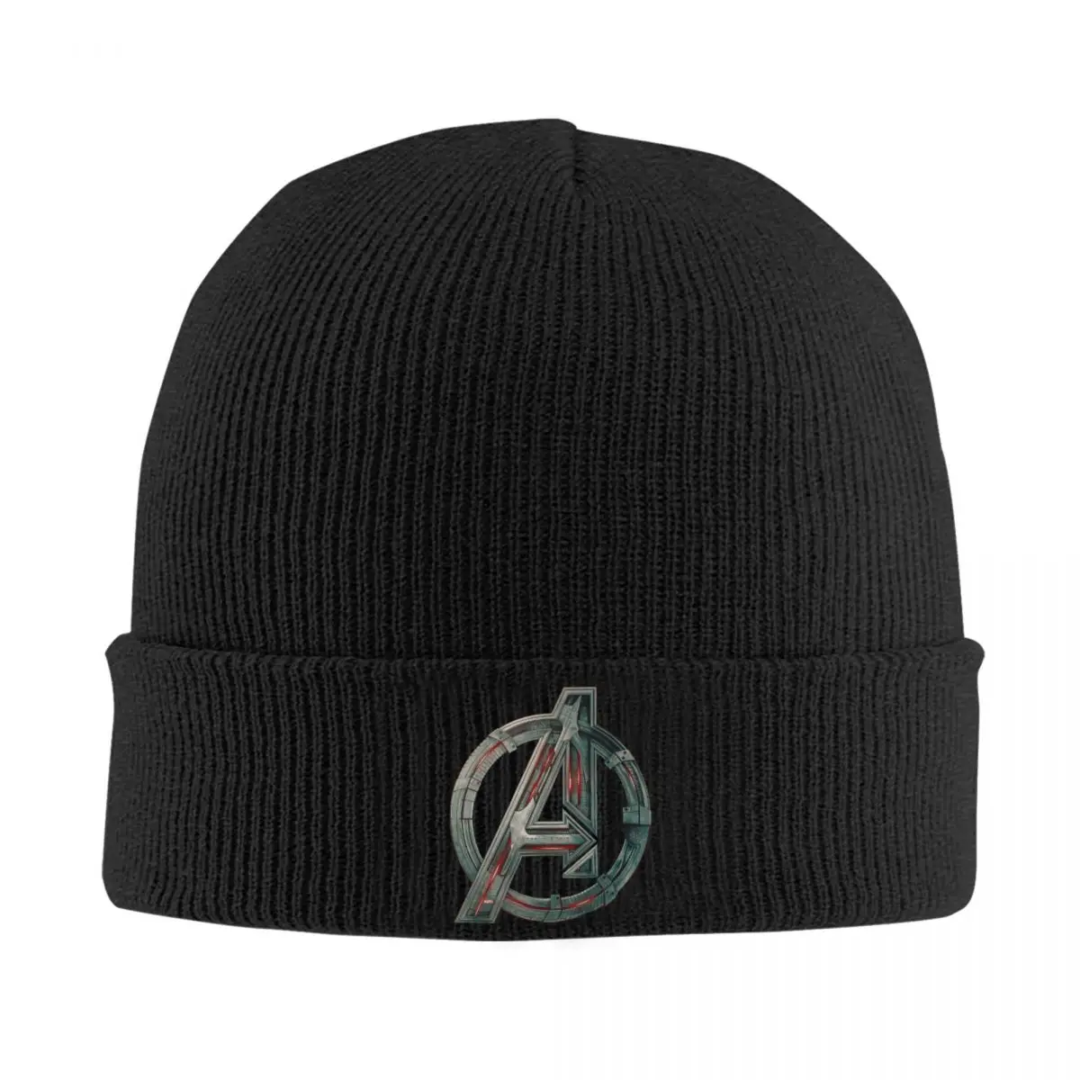 Red Bonnet Homme Outdoor Thin Hat Marvel Avengers Film Skullies Beanies Caps For Men Women Creative Fabric Hats