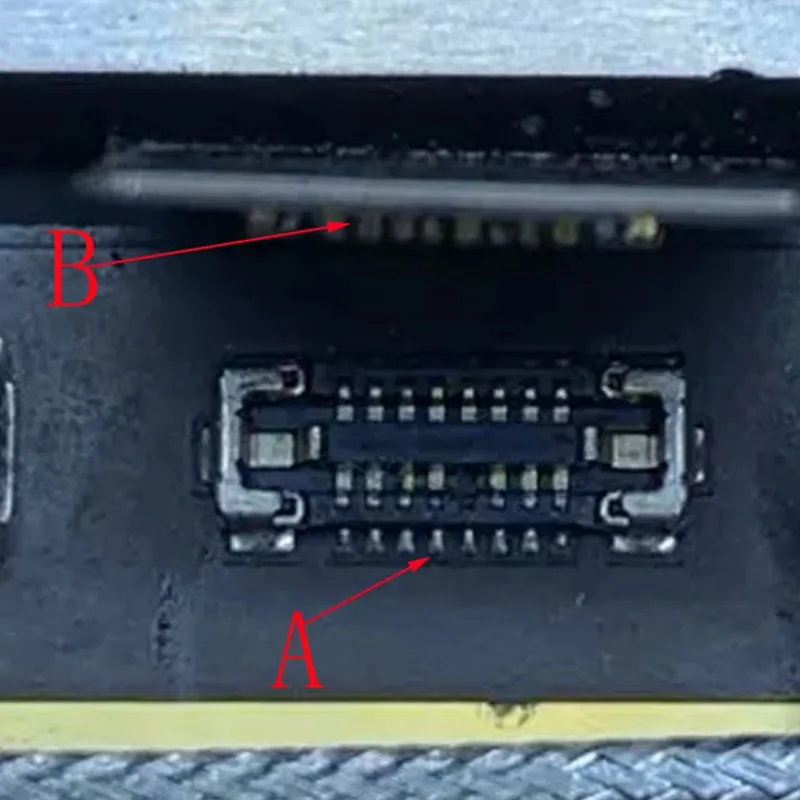 2-10szt Podświetlenie kamery LED Flex FPC Złącze kontaktowe Wtyczka do MacBooka Air Retina 13,6 cala M3 2024 A3113 16-pinowe — zdjęcie produktu 4