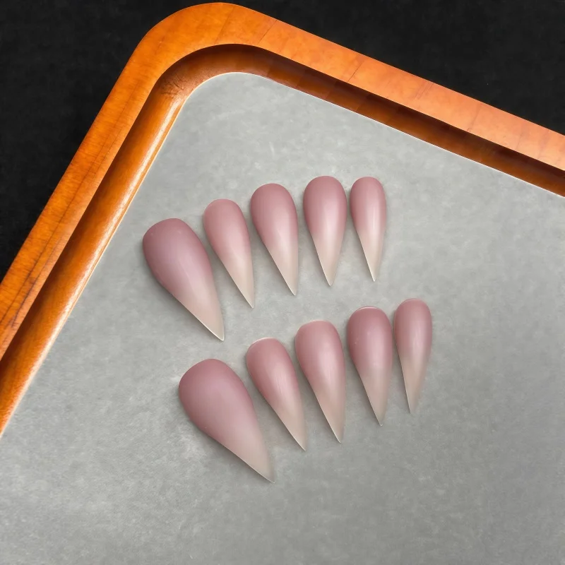 10-adesivos-de-unhas-longas-rosa-nude-fosco-com-gradiente-adesivos-de-ponta-de-dedo-com-gradiente-natural-unhas-posticas-elegantes-e-reutilizaveis