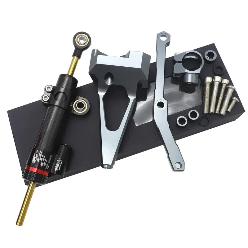 Suporte amortecedor estabilizador de direção de motocicleta CNC MT-09 para YAMAHA MT-09 MT 09 MT09 2013 2014 2015 2016 2017 2018 2019 2020