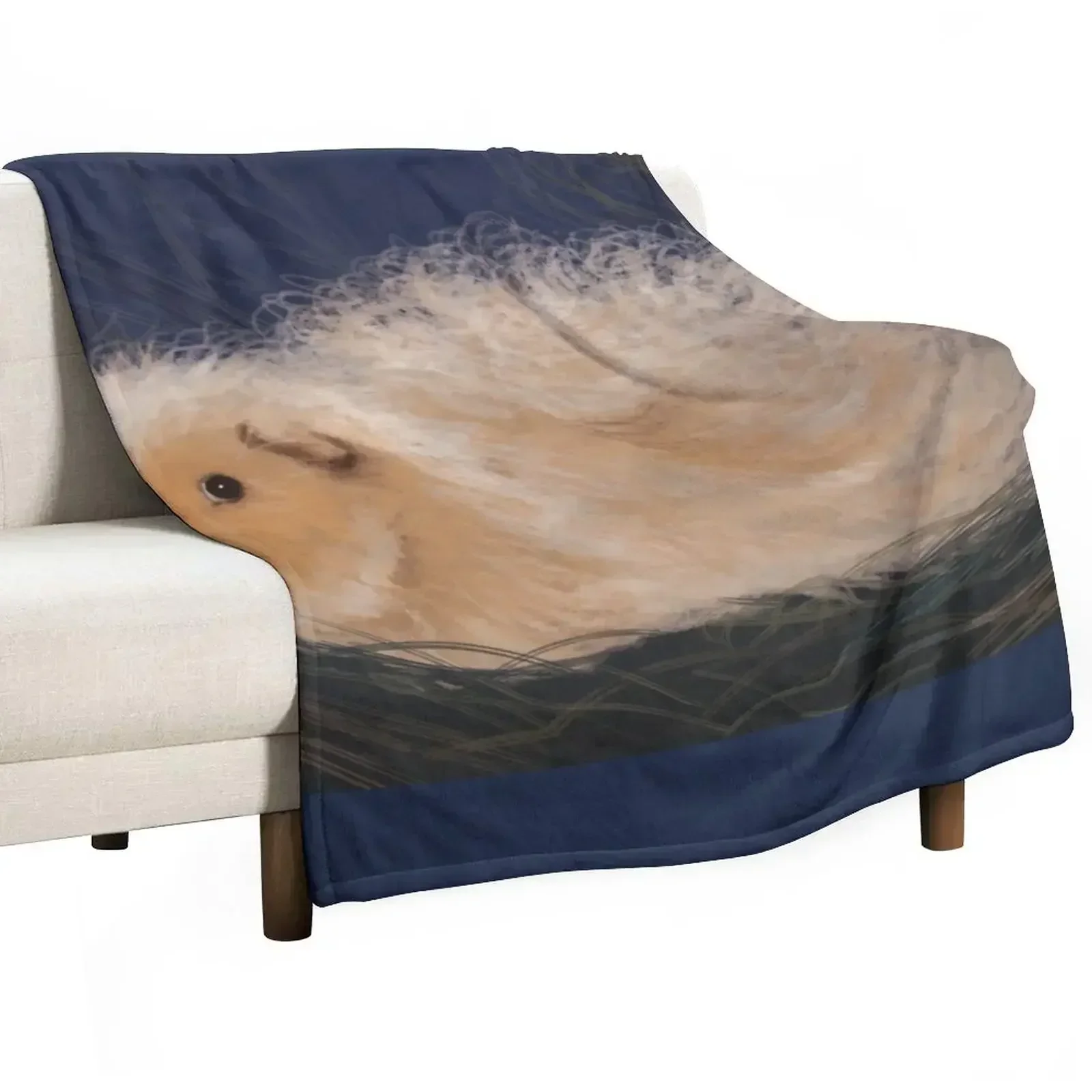 Fuzzy Guinea Pig Throw Blanket Cute blankets and throws For Sofa Thin Sleeping Bag Blankets