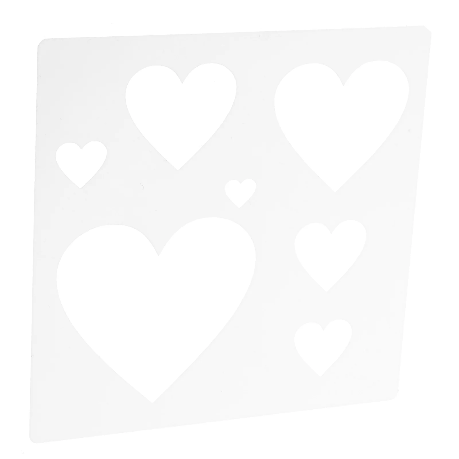 

Love Heart Hollow Template Decoration Stencils for Painting Plastic Spring Kids