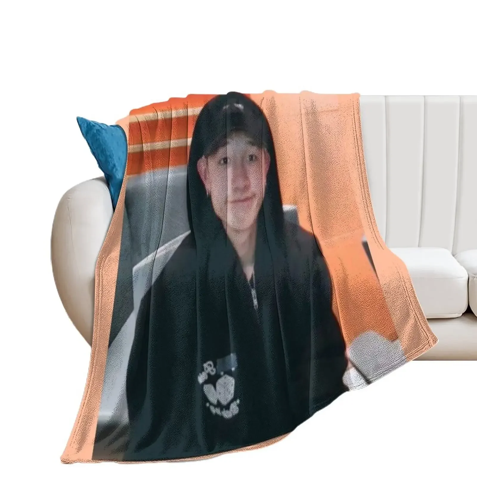 

Bang Chan cute meme Throw Blanket Luxury Thicken Tourist Blankets