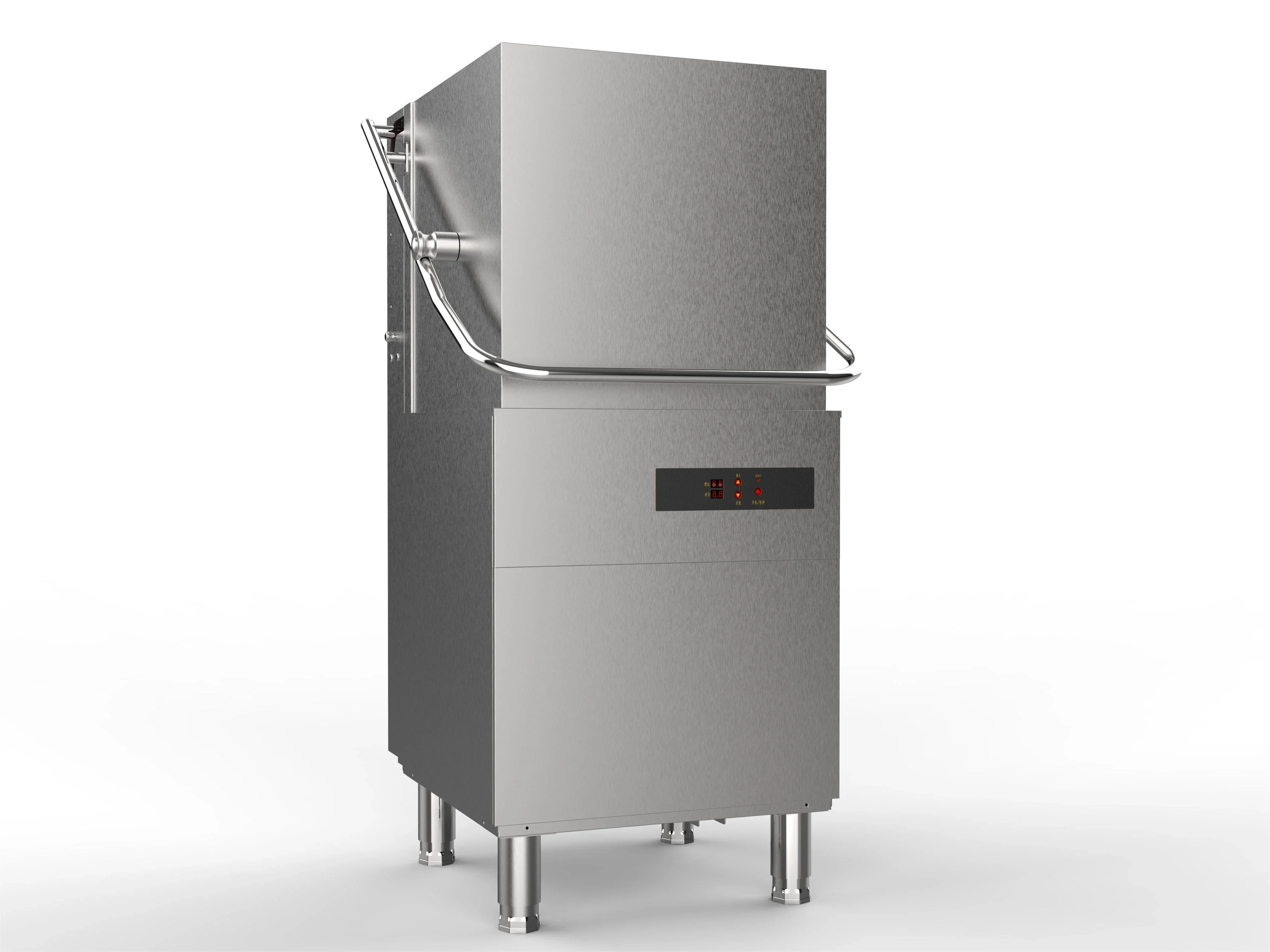 Macchine da cucina commerciali Lavastoviglie industriale indipendente in acciaio inossidabile Soluzioni per lavastoviglie per ristoranti di hotel