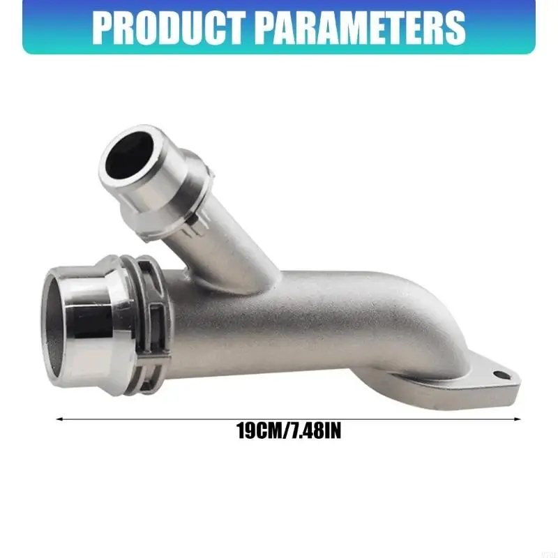 M76E Effizientes Aluminium-Kühlsystemrohr, Kühlerschlauch 11537560130, konzipiert für langanhaltenden Motorschutz, einfache – Detail 6