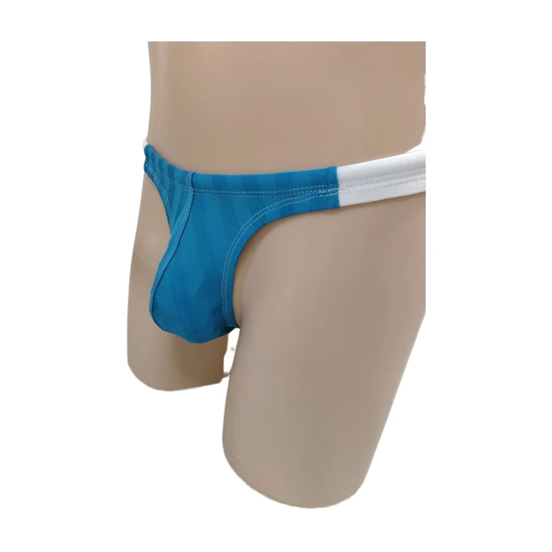 Boythor calção de banho masculino tanga troncos de natação combinar cor borda estreita sexy moda natação praia piscina troncos de natação