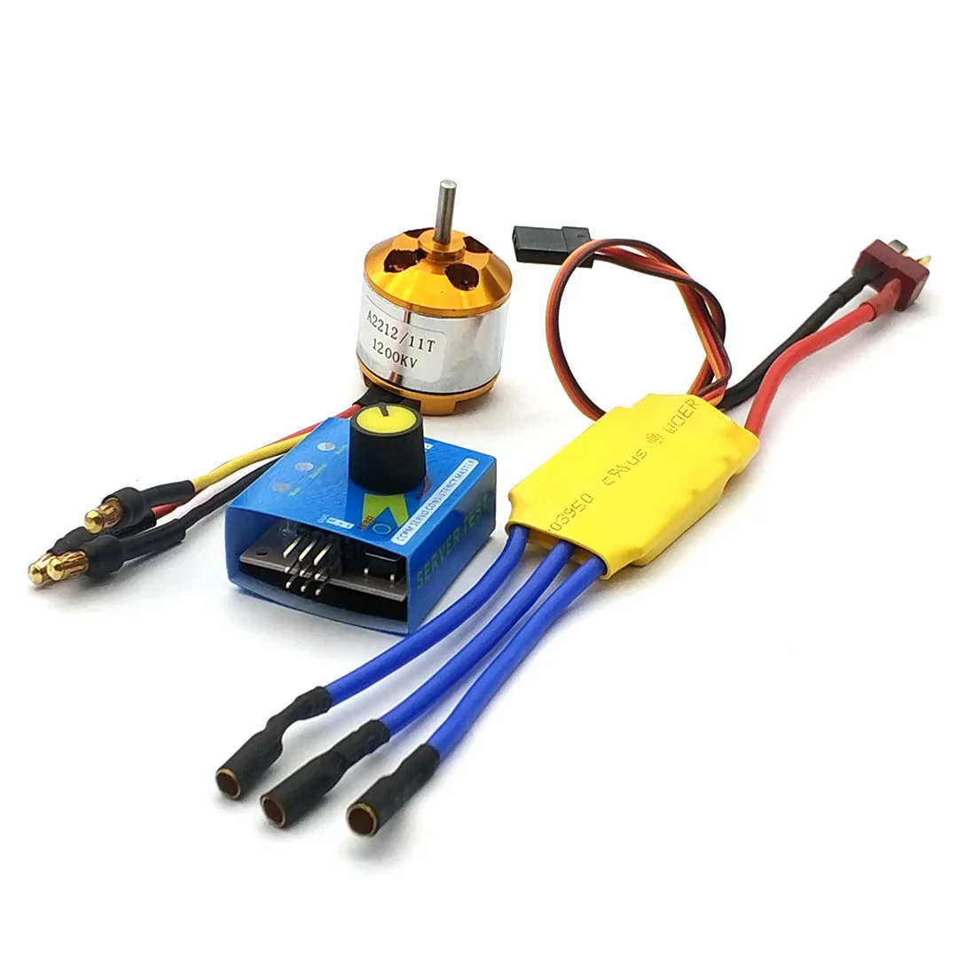 A2212 2212 930KV 1000KV 1400KV 2200KV 2450KV Brushless Motor 30A 40A ESC Brushless Motor Speed Controller 3-phase Regulator PWM