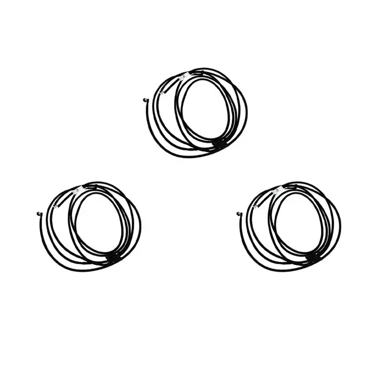 Compact 3X Windshield Glass Spray Washer Sprayer Nozzle Hose Pipe For VW Passat B7 B8 CC Golf 6 MK6 Tiguan A3 8P A4