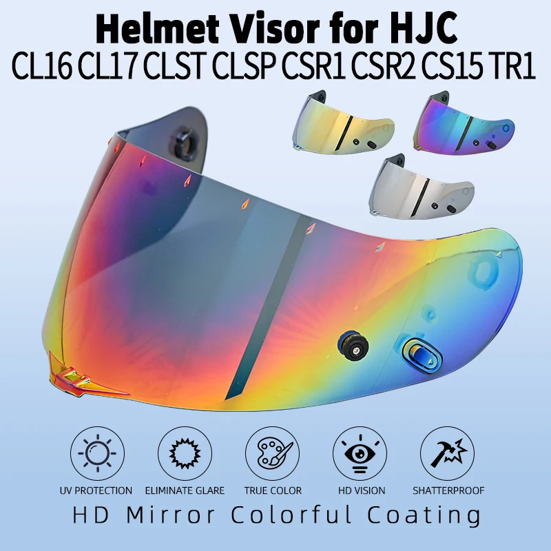

Козырек для шлема для HJC CL16 CL17 CLST CLSP CSR1 CSR2 CS15 TR1 FG15 HS11 FS15, щитки для шлема, защита от ультрафиолета, аксессуары для Capacete