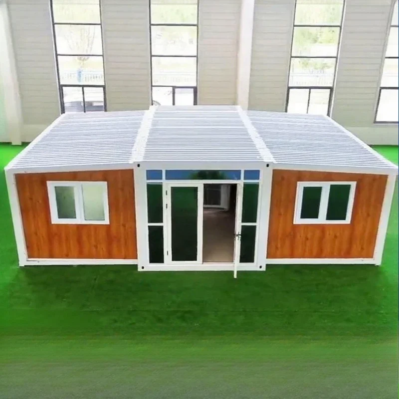 Foldable Expandable Container House Prefab 20ft Steel Structure Waterproof Tiny Home Mobile Hot Sale