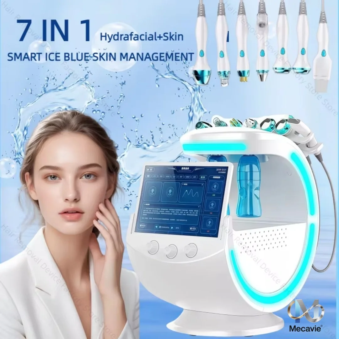 Newest Facial Hydrodermabrasion Skin Rejuvenation Water Peel Diamond Microdermabrasion Machine Face Galvanic Skin Exfoliators